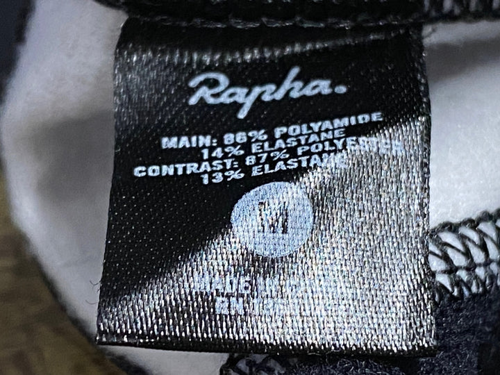 KF240 ラファ Rapha アームウォーマー 黒 白 M 裏起毛