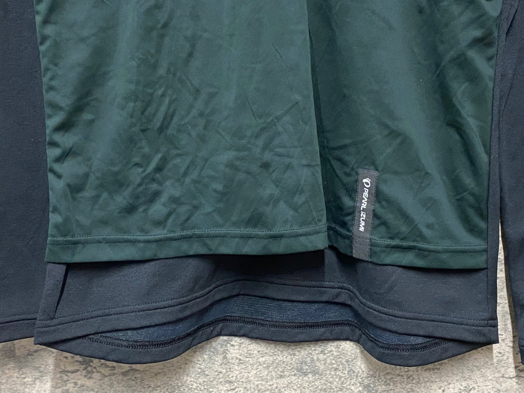 KP233 パールイズミ PEARL iZUMi 長袖 インナーレイヤー ベースレイヤー 防風 裏起毛 XL