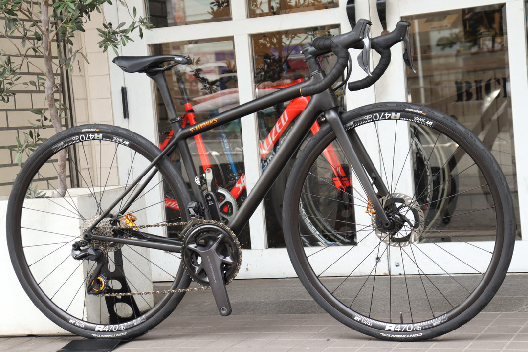スペシャライズド SPECIALIZED S-WORKS エートス AETHOS 2022モデル 49サイズ シマノ アルテグラ R8150 MIX 12S Di2 カーボン ロードバイク 【横浜店】