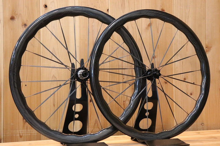 エリートホイールズ ELITEWHEELS ドライブ DRIVE HELIX 46D CS カーボン チューブレスレディ ホイールセット シマノ 11S/12S 【芦屋店】