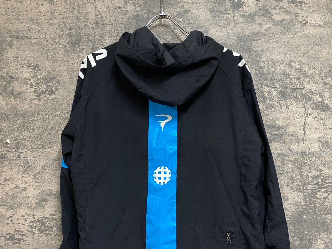 JN160 ラファ Rapha SPRAY JACKET 長袖 ウィンドブレーカー 黒 L TEAM Sky