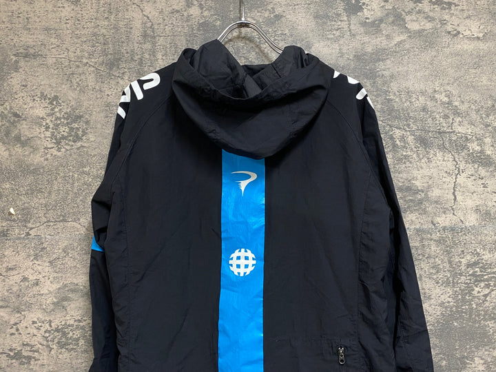 JN160 ラファ Rapha SPRAY JACKET 長袖 ウィンドブレーカー 黒 L TEAM Sky