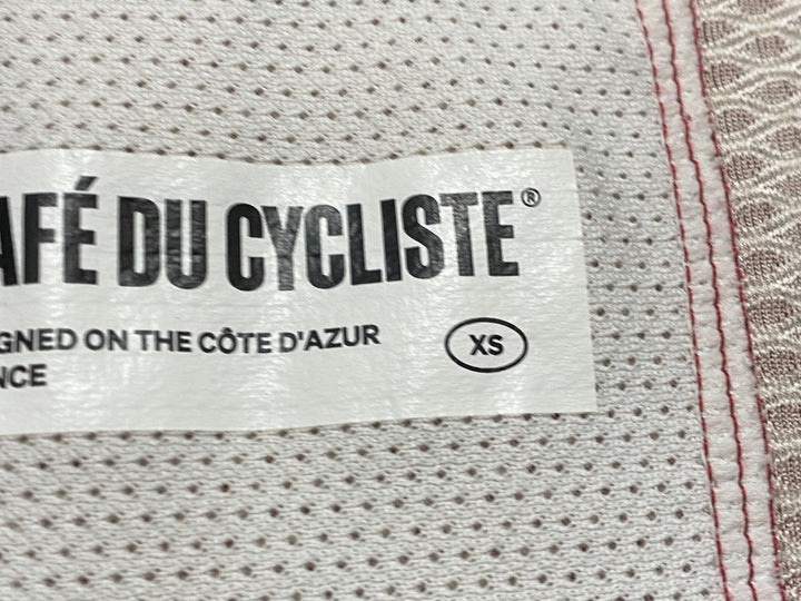 JR929 カフェドシクリステ CAFE DU CYCLISTE Annette 半袖 サイクルジャージ 青 赤 ベージュ XS