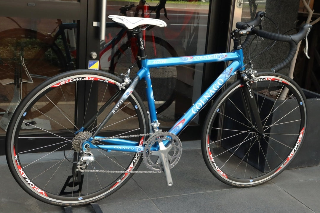 コルナゴ COLNAGO アクティブ ACTIVE 2004モデル 48Sサイズ アルテグラ 6600 10S アルミ カーボンバックステー ロードバイク 【東京南麻布店】