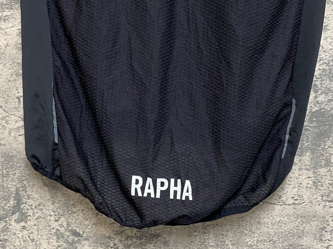 JP202 ラファ Rapha PRO TEAM LIGHT WEIGHT GILET ジレ サイクルベスト 黒 Ｍ