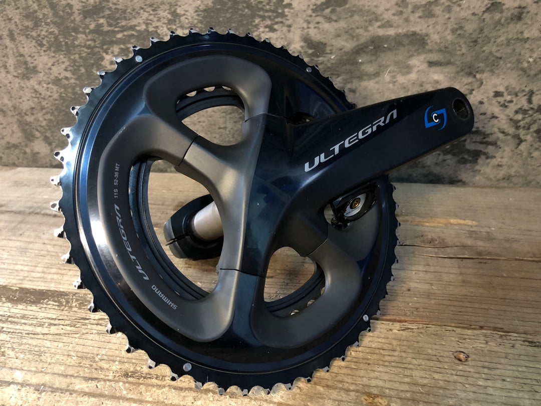 JN039 シマノ SHIMANO アルテグラ ULTEGRA FC-R8000 STAGES 170mm 52/36T ※メーター部破損のためジャンク