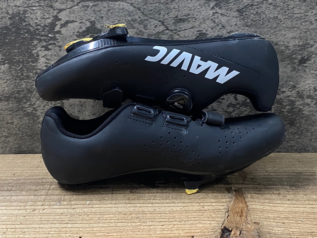 KO736 マヴィック MAVIC COSMIC BOA ビンディングシューズ 黒 3穴 40 2/3