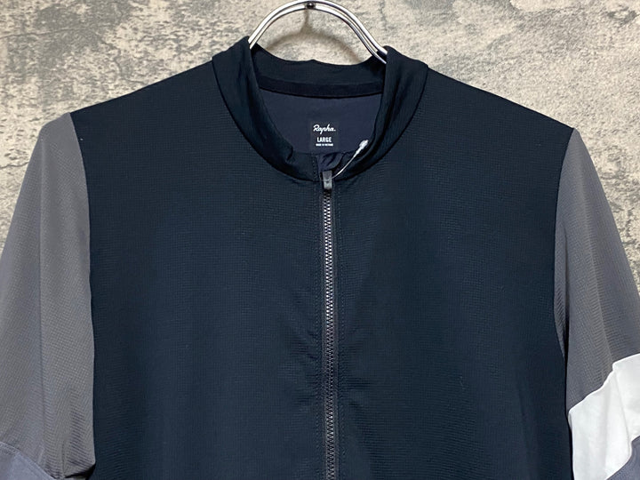 KN764 ラファ Rapha PRO TEAM TRAINING JERSEY 半袖 サイクルジャージ 黒 L