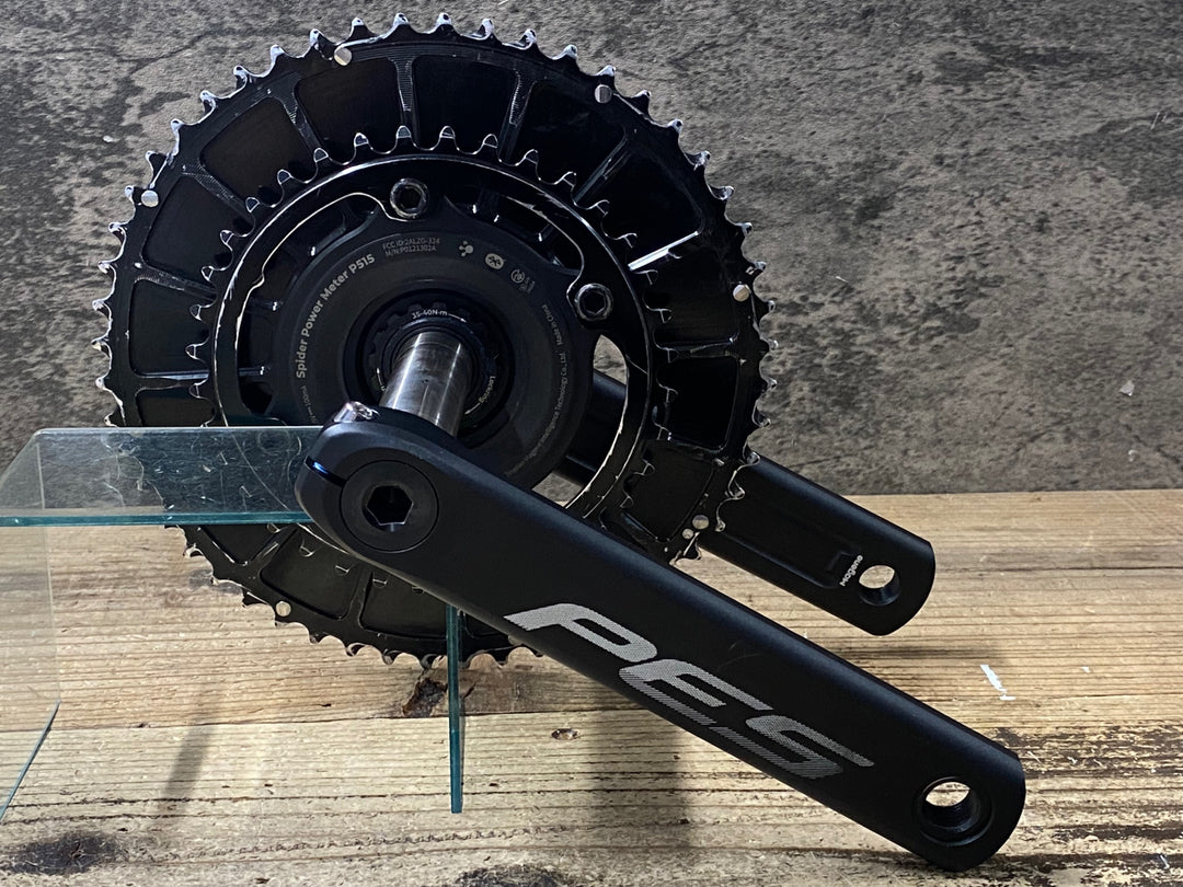KI636 マージーン MAGENE PES-P515 パワーメーター クランクセット STONE チェーンリング 52/36T 165mm 12/11S対応