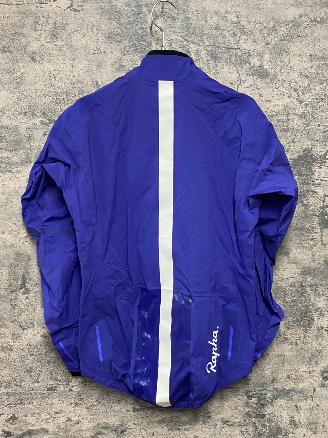 JY092 ラファ Rapha SOUPLESS RACE CAPE 長袖 サイクルジャケット 紫 L