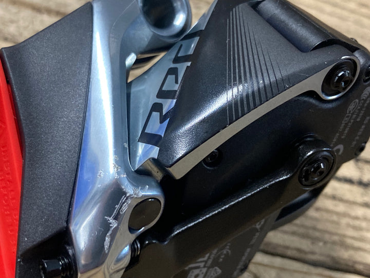 KD468 スラム SRAM Red eTap AXS RD-RED-E-D1 リアディレイラー 動作確認済 ※ゲージ片側欠品、プーリー欠けあり