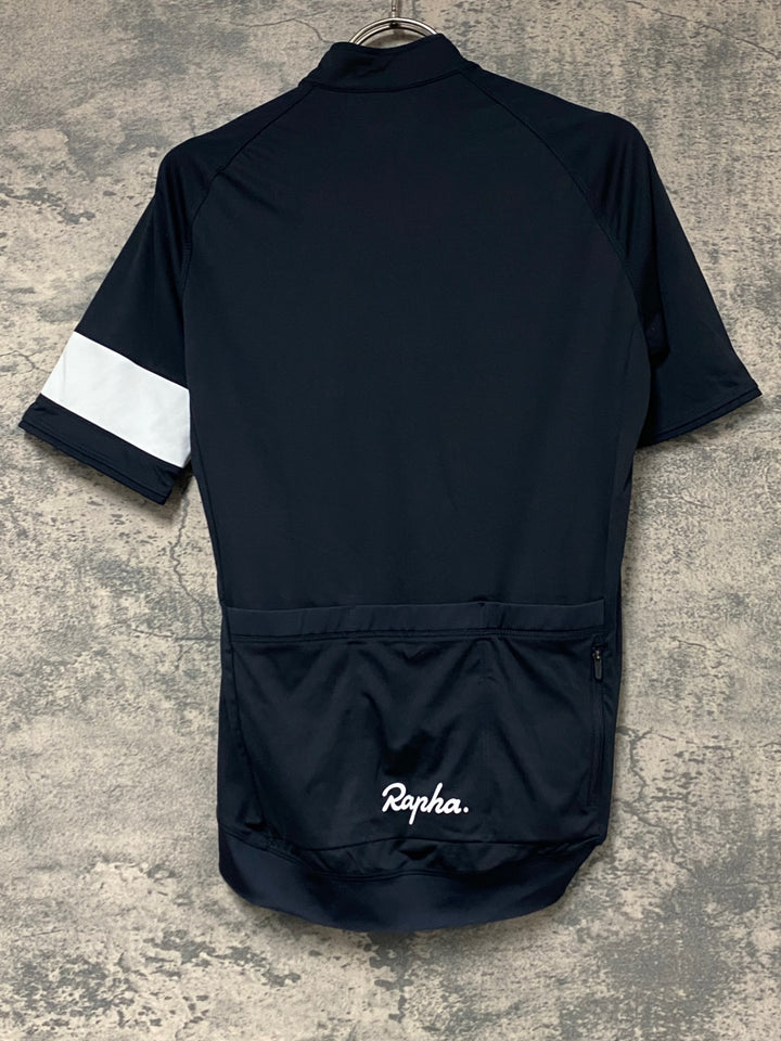 JX114 ラファ Rapha CORE JERSEY 半袖 サイクルジャージ 黒 S