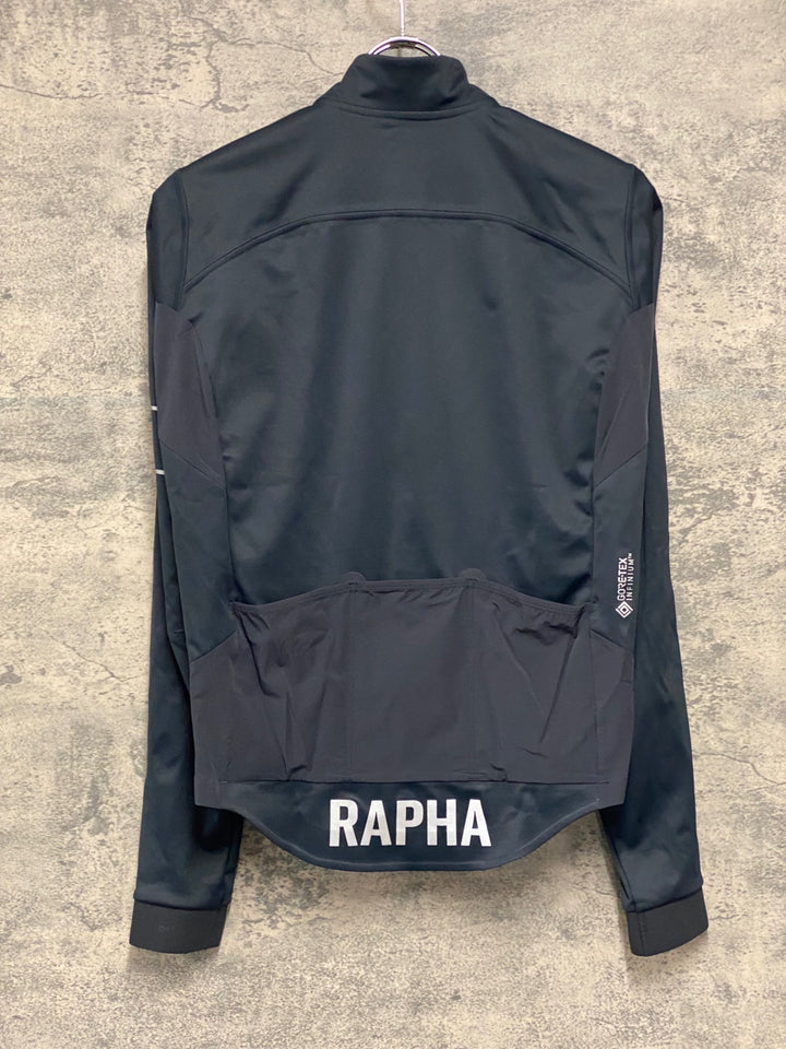 JT950 ラファ Rapha PRO TEAM LONG SLEEVE INFINIUM JERSEY 長袖 サイクルジャージ 黒 M GORE-TEX INFINIUM