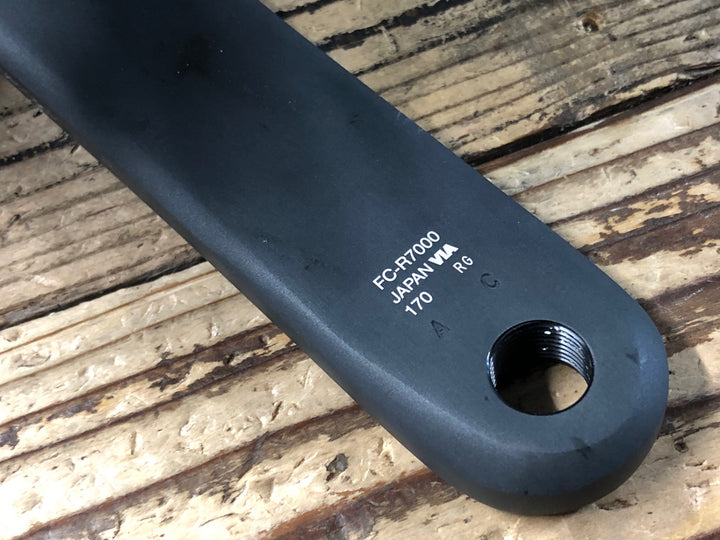 JY372 シマノ SHIMANO 105 FC-R7000 クランクセット 52/36T 170mm
