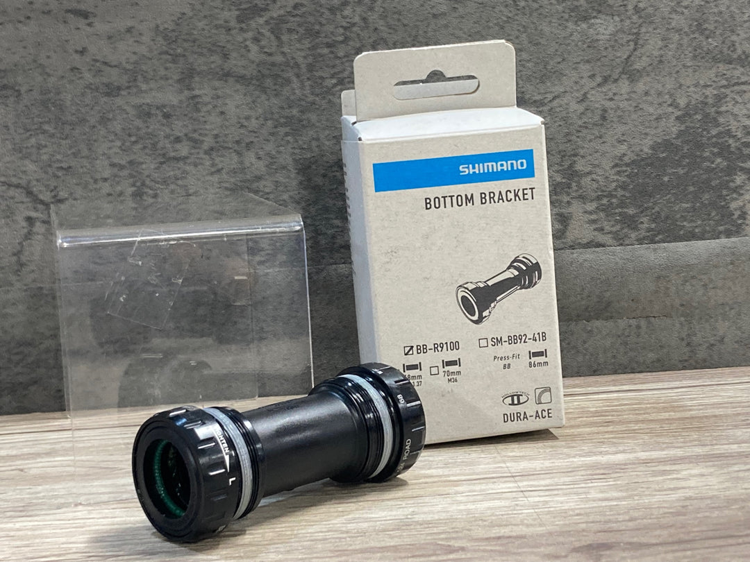 KD008 シマノ SHIMANO デュラエース DURA-ACE BB-R9100 ボトムブラケット JIS 68mm 未使用