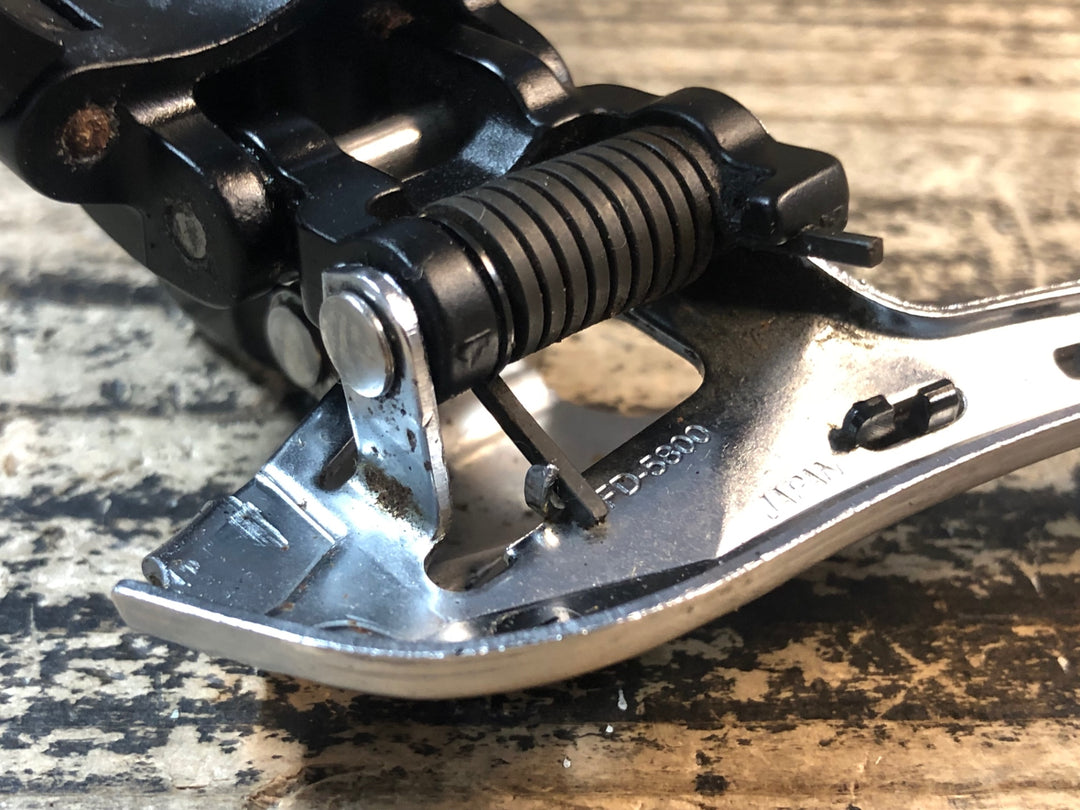 JM070 シマノ SHIMANO 105 FD-5800 フロントディレイラー 2S バンド式 Φ34.9
