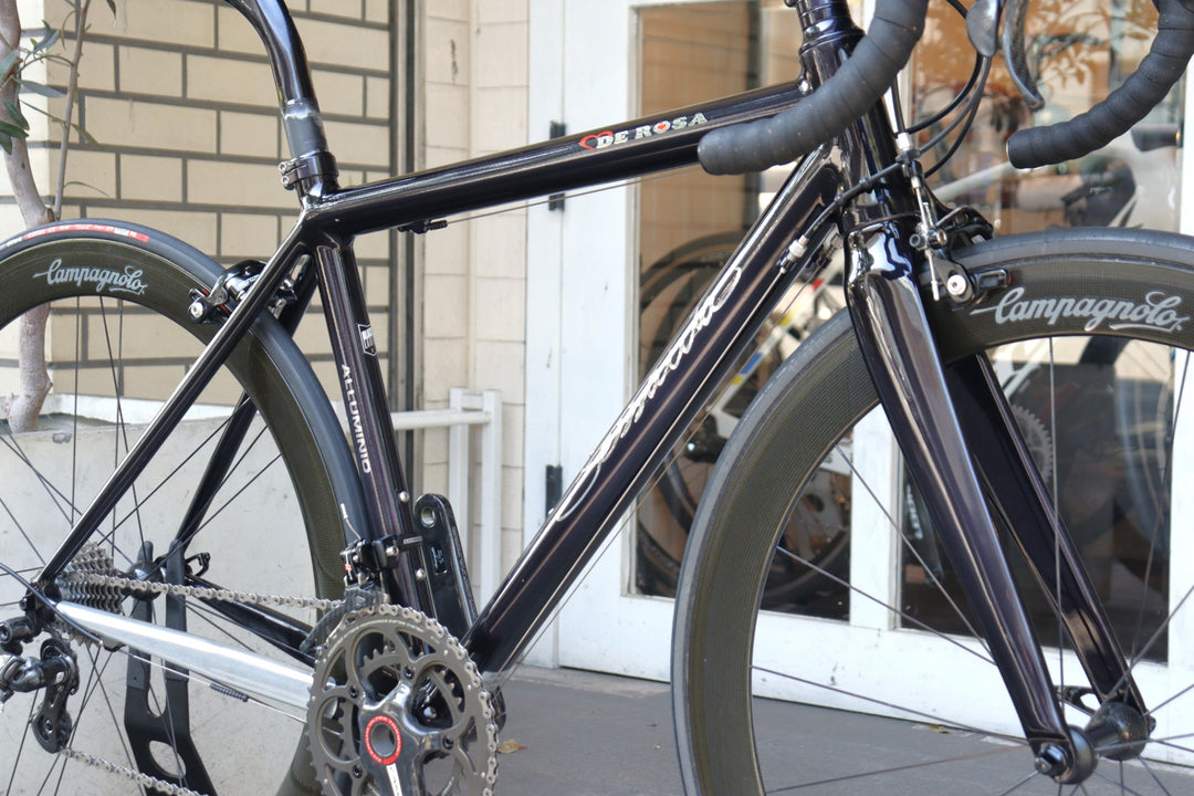 デローザ DE ROSA セッサンタ アルミノ SESSANTA ALUMINIO 2014限定モデル カンパニョーロ スーパーレコード組 11S アルミ ロードバイク BORA ULTRA TWO 【横浜店】