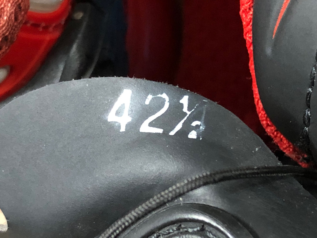 JW606 シディ SIDI SHOT ビンディングシューズ 3穴 黒 赤 42 1/2