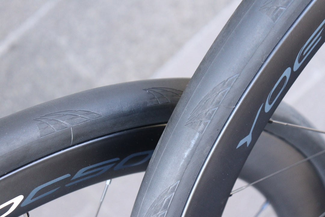 ヨーレオ YOELEO SAT C50 PRO カーボン チューブレスレディ ホイールセット シマノ11/12S  【横浜店】