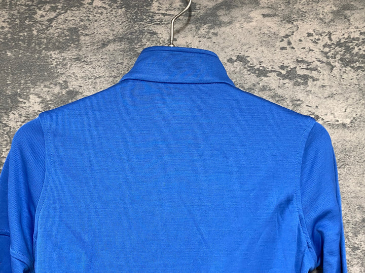 KA225 ラファ Rapha CARPENTER JERSEY 長袖 サイクルジャージ 青 XS