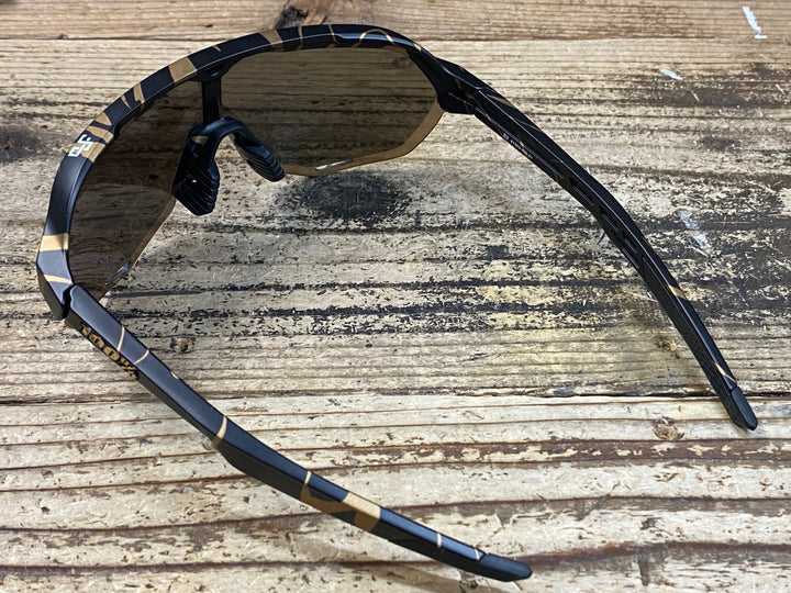 JU701 100％ S2 サングラス Perter Sagan LE Metallic Gold Flake 黒 金 HiPERレンズ クリアレンズ付属