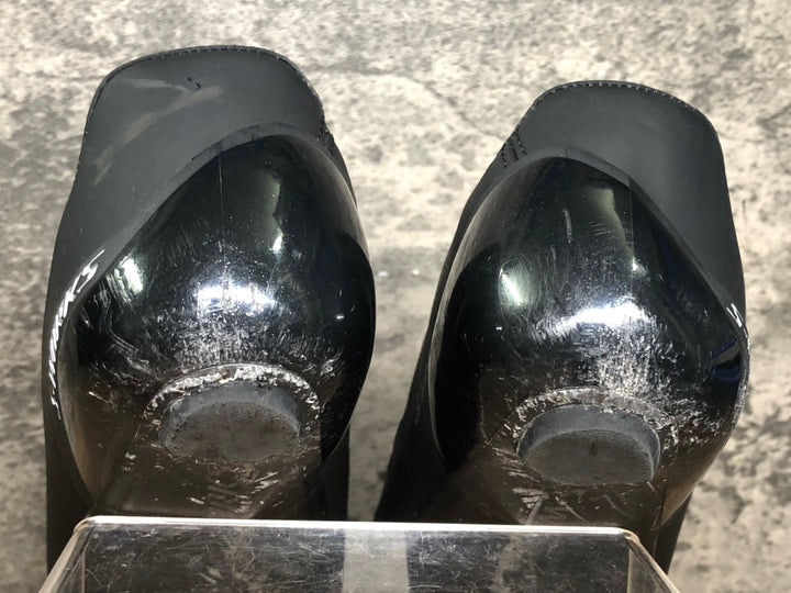 JM763 スペシャライズド SPECIALIZED S-WORKS TORCH LACE ビンディングシューズ 3穴 黒 EU39 ※ガリ傷