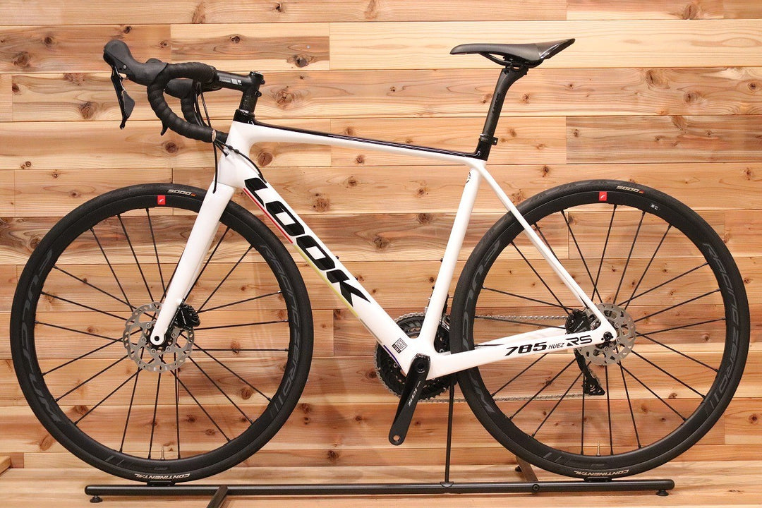 美品！ ルック LOOK 785 HUEZ RS DISC 2022モデル Mサイズ シマノ 105 R7020 11S RACING ZERO DB カーボン ロードバイク【広島店】