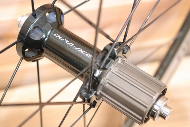 シマノ SHIMANO デュラエース DURA-ACE WH-9000-C50-TU シマノ 11S/12S カーボン チューブラー ロードバイク ホイールセット 【広島店】