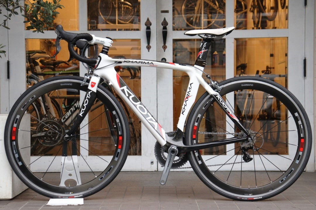 クオータ KUOTA カルマ レース KHARMA RACE 2011モデル Sサイズ シマノ アルテグラ 6700 10S カーボン ロードバイク WH-RS80-C50 【横浜店】