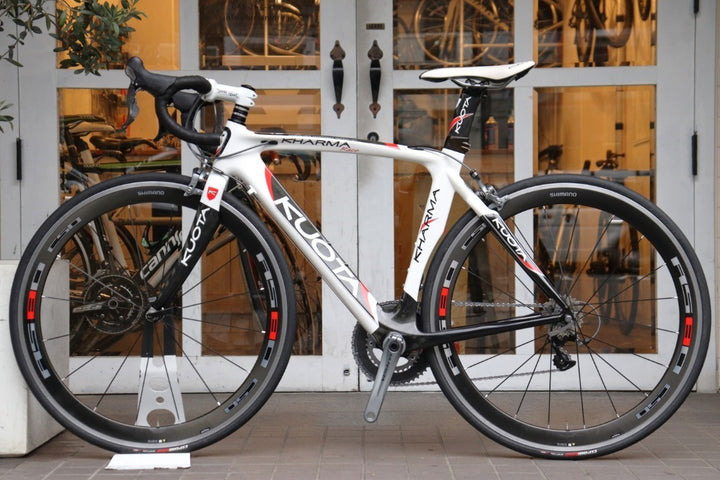 クオータ KUOTA カルマ レース KHARMA RACE 2011モデル Sサイズ シマノ アルテグラ 6700 10S カーボン ロードバイク WH-RS80-C50 【横浜店】