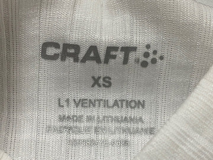 KA115 クラフト CRAFT 長袖 ベースレイヤー 白 XS 未使用