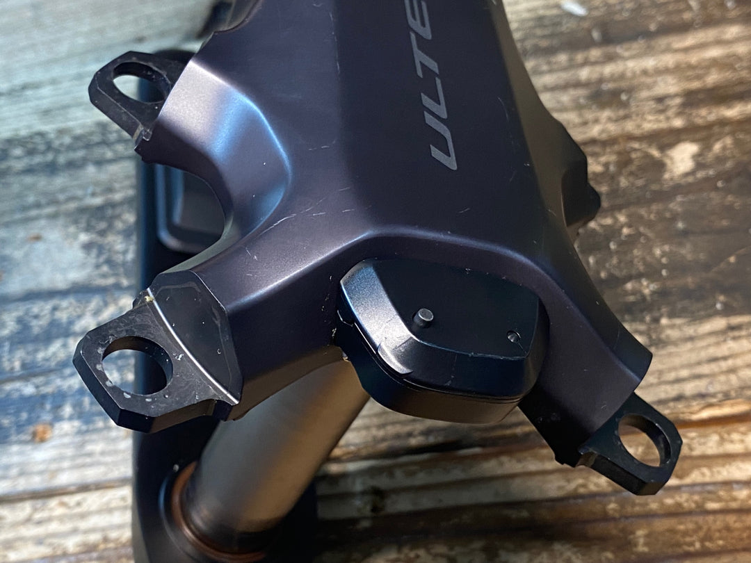 JE859 シマノ SHIMANO アルテグラ ULTEGRA FC-R8100-P クランクアーム パワーメーター 172.5mm 動作確認済 ※キャップ欠品