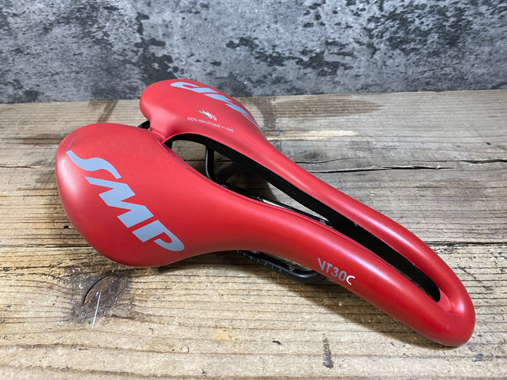 KF242 SELLE SMP VT30C サドル aisi304 赤 155mm
