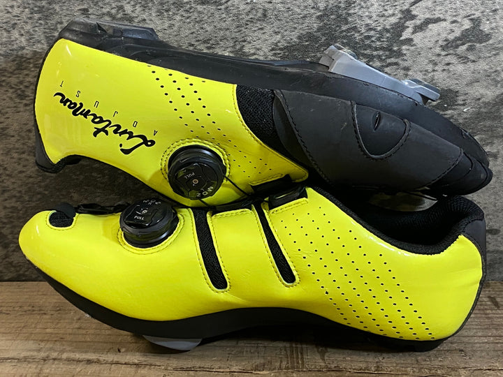 KG615 リンタマン Lintaman アジャストロード ADJUST Road Comp ビンディングシューズ SPD-SL 黄黒 EU41