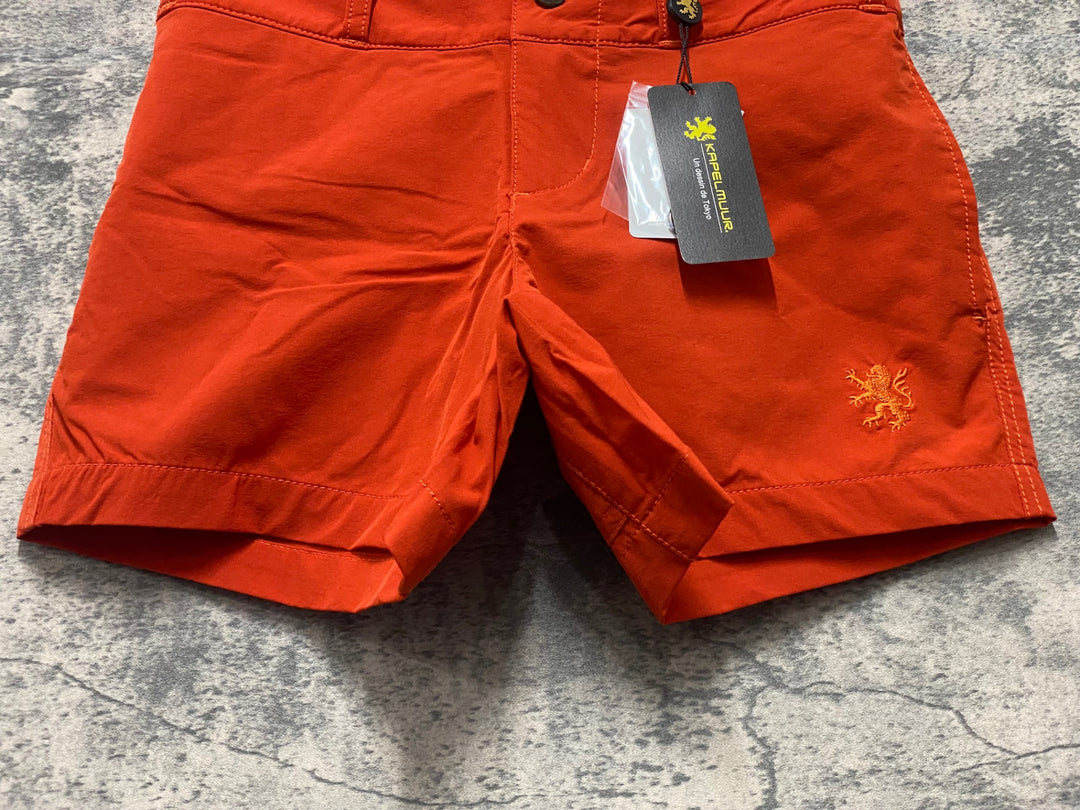 JO902 カペルミュール KAPELMUUR ストレッチショートパンツ オレンジ 34