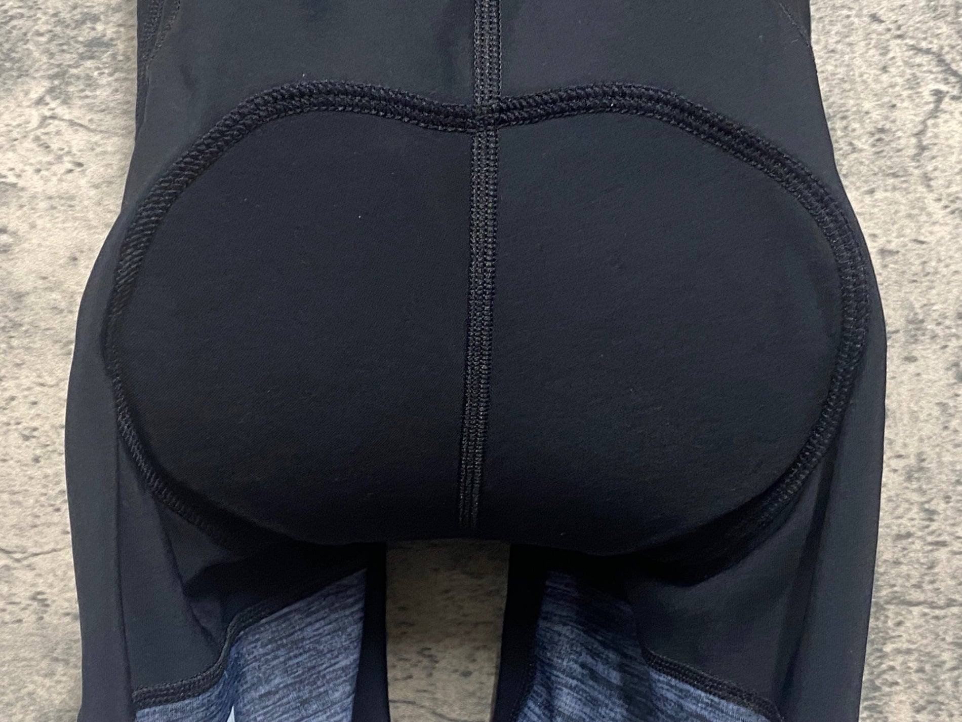 JU766 ドットアウト DOTOUT ビブタイツ 裏起毛 黒グレー L – BICI