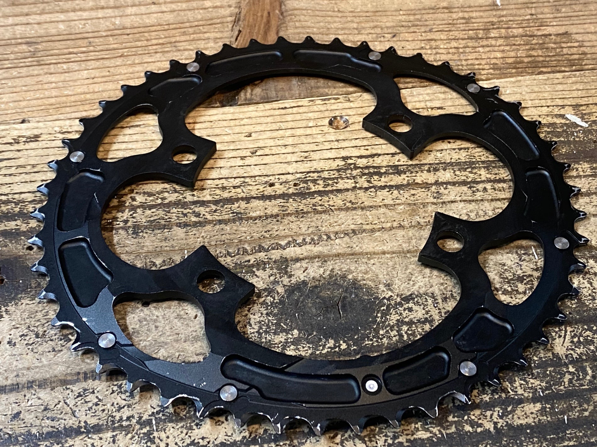 JK579 リデア RIDEA 楕円 チェーンリング セット 50/34 4H