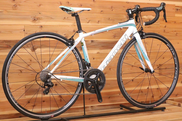 決算SALE ビアンキ BIANCHI インプルソ IMPULSO DAMA BIANCA 2015モデル 44サイズ シマノ 105 5800 11S アルミ ロードバイク 【広島店】