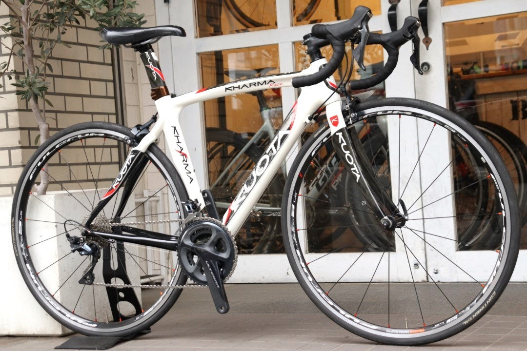 クオータ KUOTA カルマ レース KHARMA RACE 2010モデル 53サイズ シマノ アルテグラ R8000 11S カーボン ロードバイク 【横浜店】