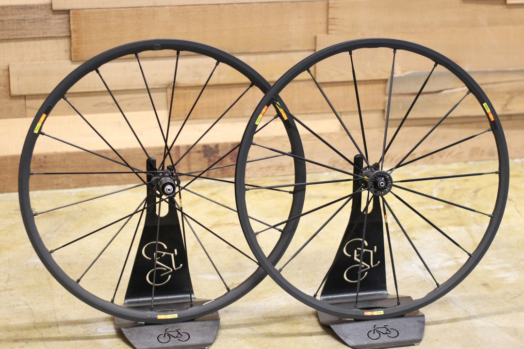 マヴィック MAVIC キシリウム エグザリット KSYRIUM SLR EXALITH アルミ クリンチャー ホイールセット シマノ 11S/12S 15C 【立川店】