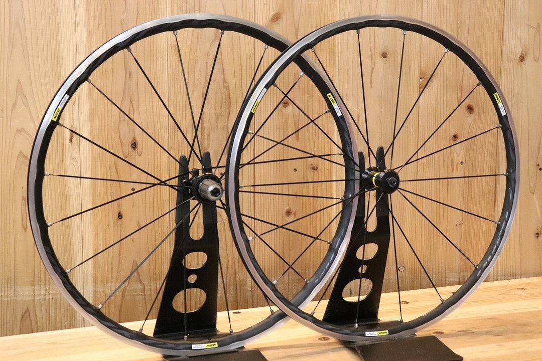 マビック MAVIC キシリウム KSYRIUM ELITE アルミ クリンチャー ホイールセット シマノ 11S/12S 【芦屋店】