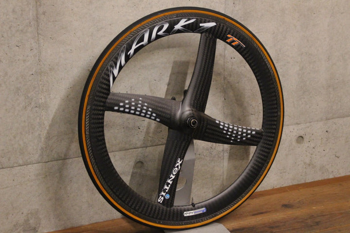 ゼンティス XENTIS マーク1 MARK1 TT カーボン チューブラー フロントのみ バトンホイール 【福岡店】