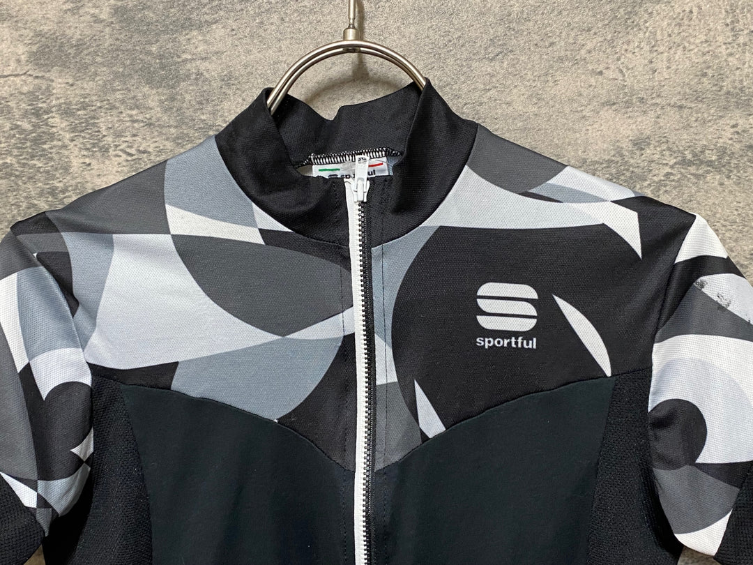JN005 スポーツフル sportful 半袖 サイクルジャージ 黒 S