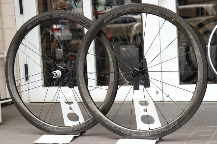 カンパニョーロ Campagnolo ボーラ BORA WTO 45 カーボン クリンチャー チューブレス ホイールセット シマノ11S/12S 19C 【横浜店】