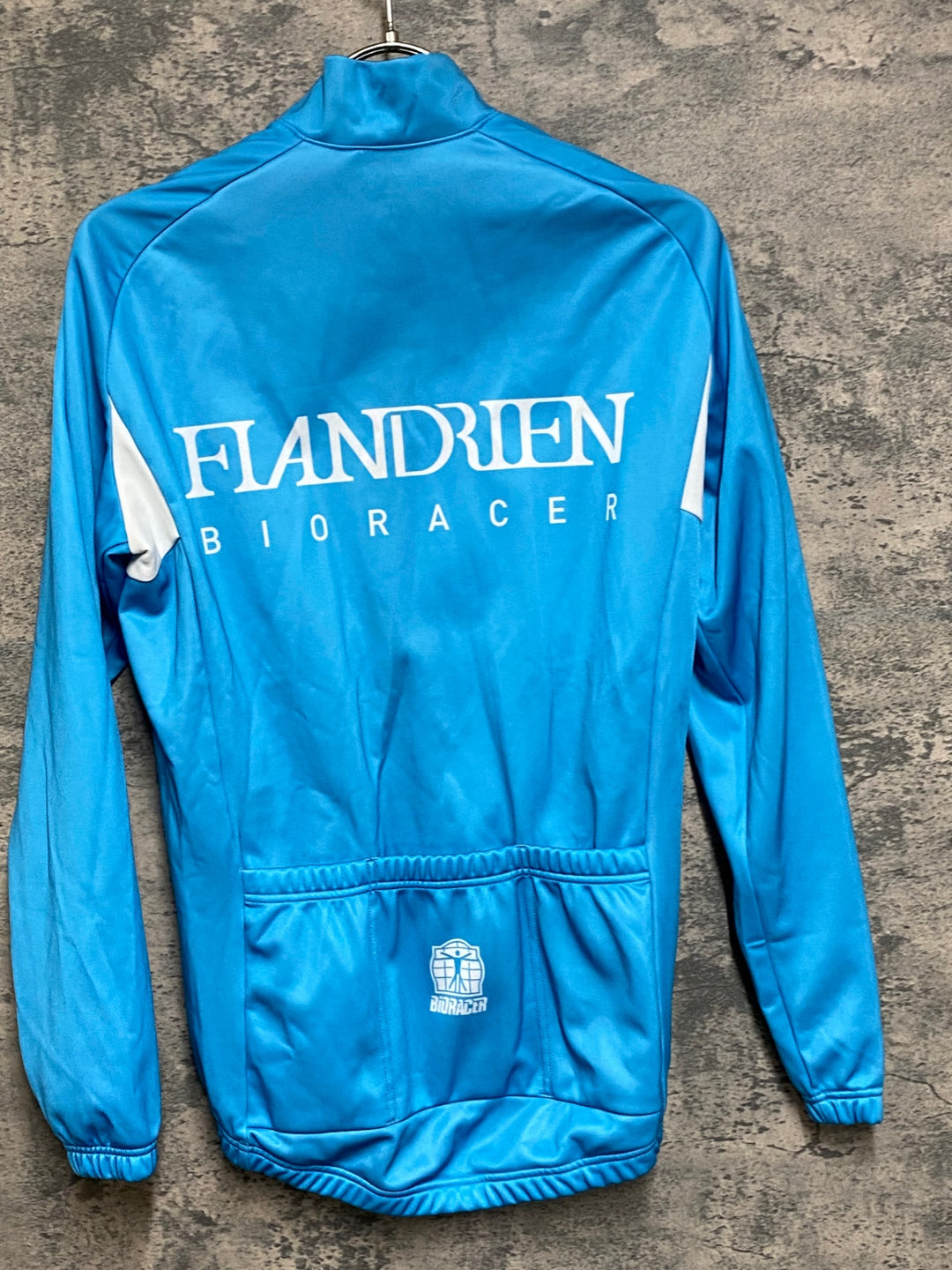 JS083 ビオレーサー BIORACER 長袖 サイクルジャージ 水 2/S 裏起毛 FLANDRIEN