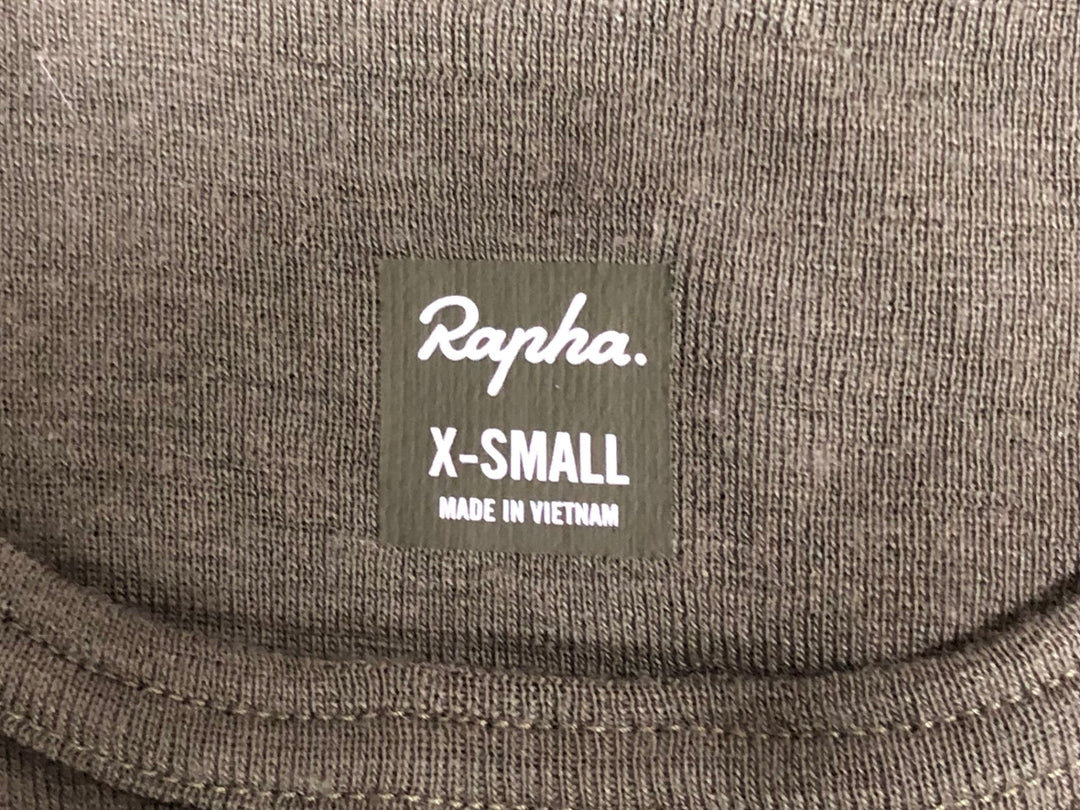 KD904 ラファ Rapha MERINO BASE LAYER - SHORT SLEEVE 半袖 ベースレイヤー カーキ XS