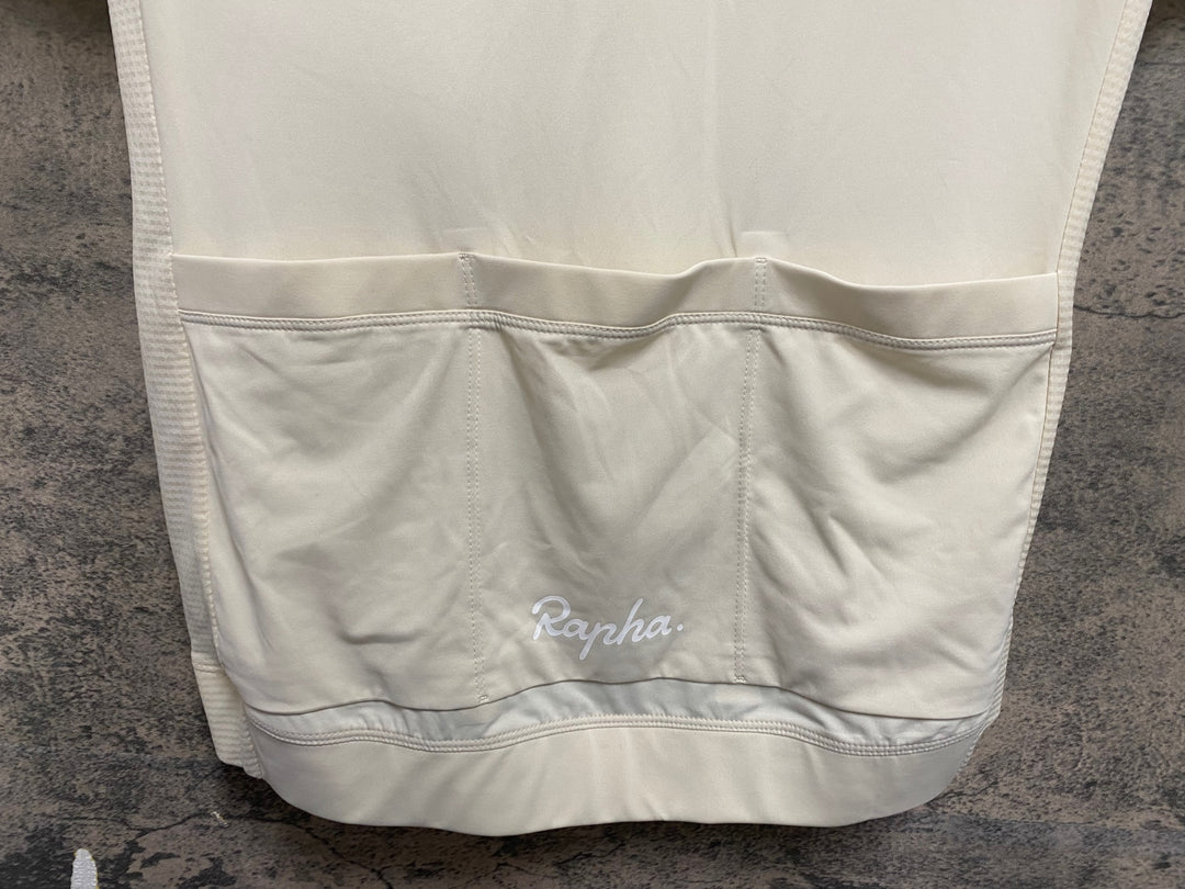 KO564 ラファ Rapha CORE LIGHTWEIGHT JERSEY 半袖 サイクルジャージ オフホワイト L