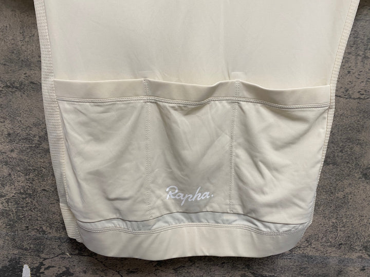 KO564 ラファ Rapha CORE LIGHTWEIGHT JERSEY 半袖 サイクルジャージ オフホワイト L
