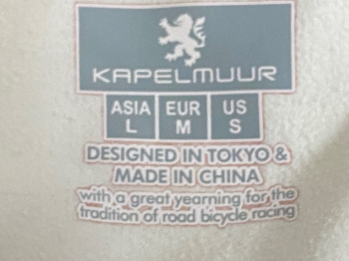 JW387 カペルミュール KAPELMUUR 長袖 サイクルジャージ バーガンディー ASIA L 裏起毛