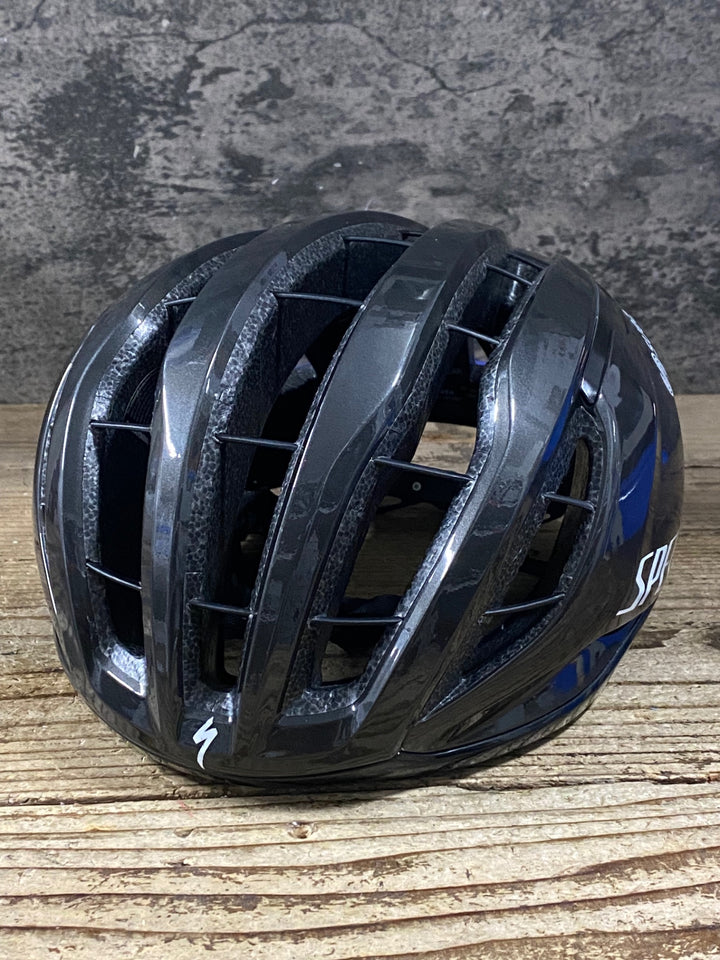 KK752 スペシャライズド SPECIALIZED プリヴェイル S-WORKS PREVAIL 3 ヘルメット L 黒青FDJ 2025/07製造
